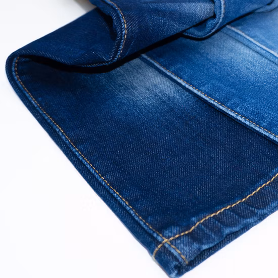 ZZ1239 Tessuto denim elasticizzato a 4 vie in tessuto altamente elastico delicato sulla pelle